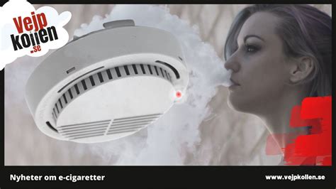 sätts brandlarmet på utav e cigg